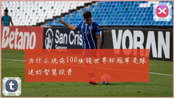 为什么说花100块猜世界杯冠军是球迷的智慧投资